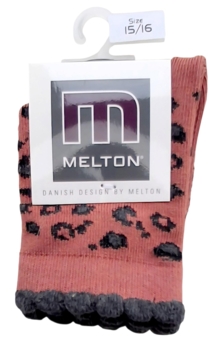 Nye Minymo mørk pudderfarvede strømper str. 15-16