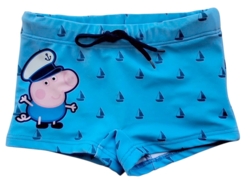 Peppa pig lyseblå badebukser str. 110-116