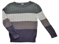 Friends stribet langærmet striktrøje str. 116