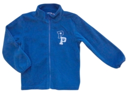 Name it blå langærmet flecce trøje str. 110