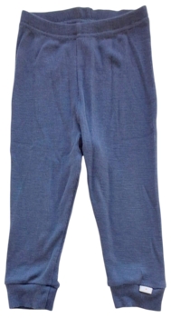 808 blågrå uld rib leggings str. 80