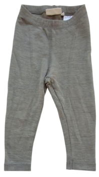 By happy me grågrønne uld legging str. 80