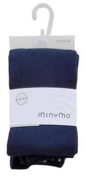 Nye Minymo mørkeblå strømpebukser str. 80-86