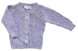 Name it lyslilla strikket cardigan str. 68