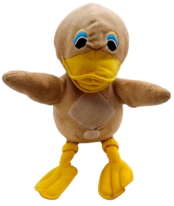 Krea stor lysbrun ælling ca 40 cm