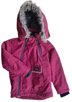 McKinley bordeauxrød vinterjakke str. 116