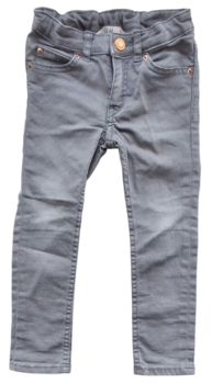 H&M lysegrå denim bukser str. 98