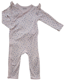 Friends rosa langærmet heldragt str. 62