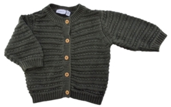 Name it mørkegrøn strikket cardigan str. 56