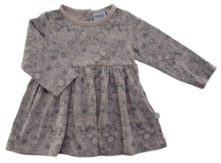 Wheat pudderfarvet langærmet kjole str. 74