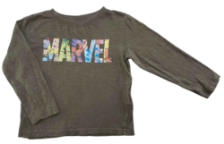 Marvel armygrøn langærmet bluse str. 92-98