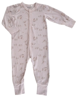 Celavi rosa langærmet heldragt str. 70