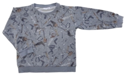 Name it grå langærmet sweatshirt str. 98