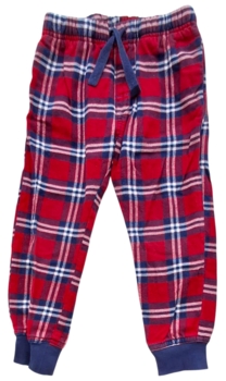 H&M rød og blåternede bløde natbukser