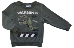 Name it mørkegrøn langærmet sweatshirt str. 92