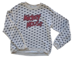 H&M Disney beige langærmet sweatshirt str. 146-152