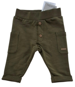 Nye Minymo olivengrønne babybukser str. 56