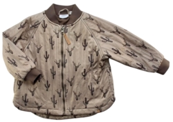 Lil'Atelier lysebrun langærmet termojakke str. 92