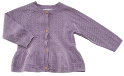 Name it lyslilla finstrikket cardigan str. 68