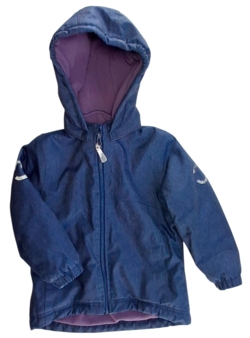 Mikk-line blå denimjakke str. 104