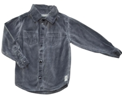 Small Rags grå langærmet skjorte str. 98