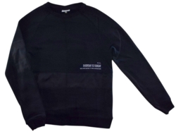 Pomp de lux sort langærmet sweatshirt str. 158-164