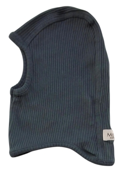 Marmar mørkegrå rib elefanthue str. 6 mdr