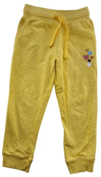 Pink & Blue varm gule sweatpants str. 5-6