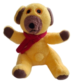 DR Krea gul lille siddende Bamse