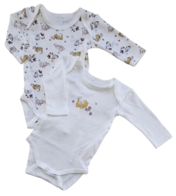 Name it to hvide langærmede bodys str. 56