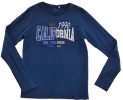 Name it mørkeblå langærmet T-shirt str. 146-152