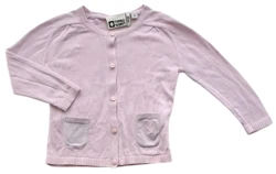 Tumble'n dry rosa tynd finstrikket cardigan str. 74
