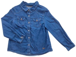 Brotea with love mørkeblå langærmet skjorte str. 4