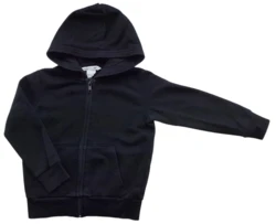 H&M sort langærmet hoodie str. 98-104