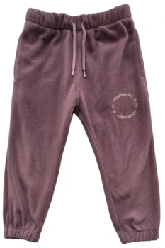 Pomp de lux lilla fleecebukser str. 98-104