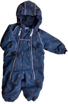 Friends mørkeblå langærmet flyverdragt str. 74