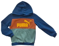 Puma mørkeblå langærmet sweatshirt str. 128