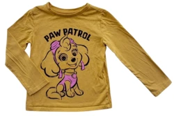 Nickelodeon Paw Patrol varm gul bluse str. 104