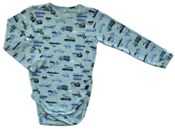 Kids up baby lysegrøn langærmet body str. 86