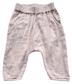 Bakito rosa bløde babybukser str. 68