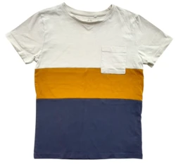 Name it trefarvet kortærmet T-shirt str. 146-152