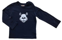 Levis sort langærmet bluse str. 24 mdr