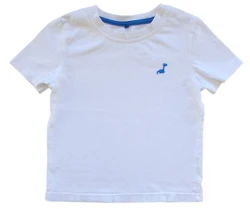 George hvid kortærmet T-shirt str. 2-3 år