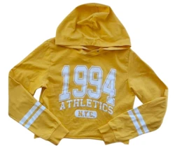 H&M varmgul tynd sweatshirt str. 158-164