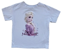 H&M lyslilla kortærmet T-shirt str. 110