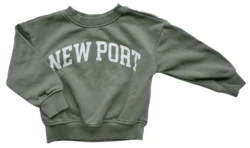 Lager 157 grøn langærmet sweatshirt str. 90