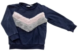 Name it mørkeblå langærmet sweatshirt str. 104