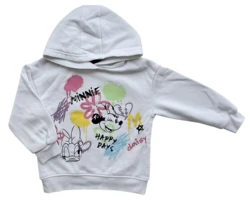 Primark Disney råhvid langærmet sweatshirt str. 104