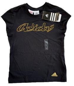 Ny Adidas sort kortærmet T-shirt str. 8 år