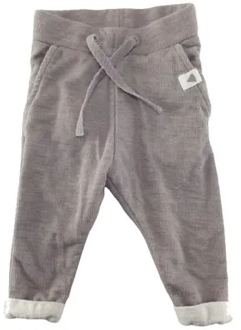 Name it lysebrune/beige bløde babybukser str. 62